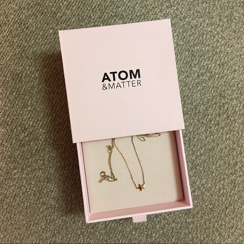 Atom & Matter Gold Star Necklace